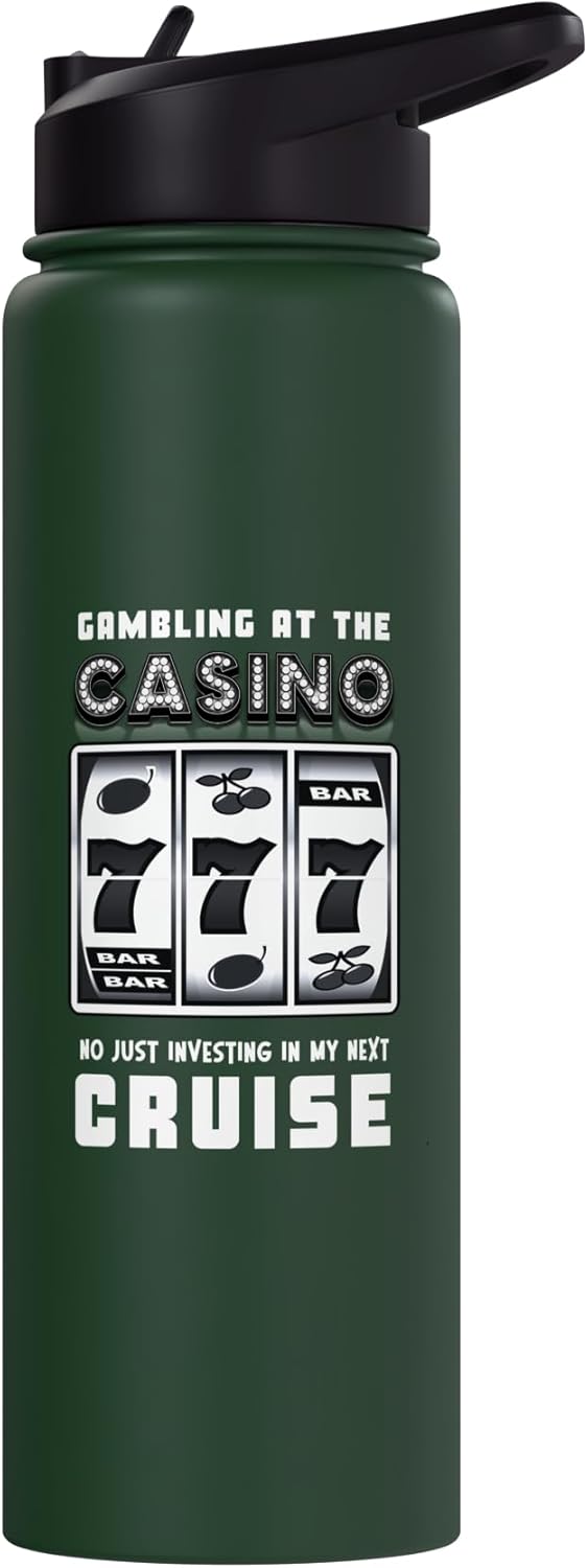 Botella agua térmica acero inox Lucky Win 777 Slots