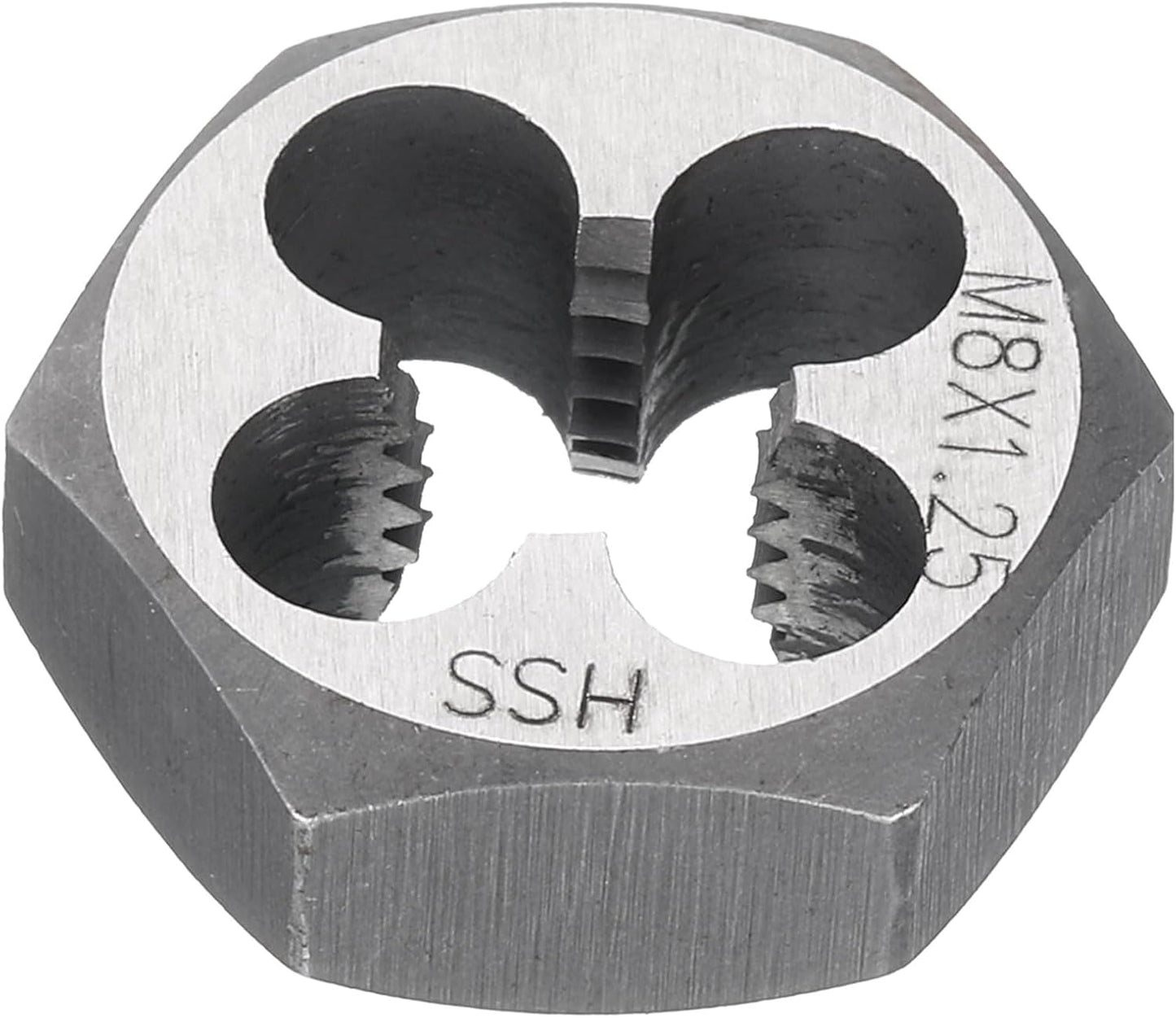 M8x1.25 Hexagonal métrica para cortar acero al carbono
