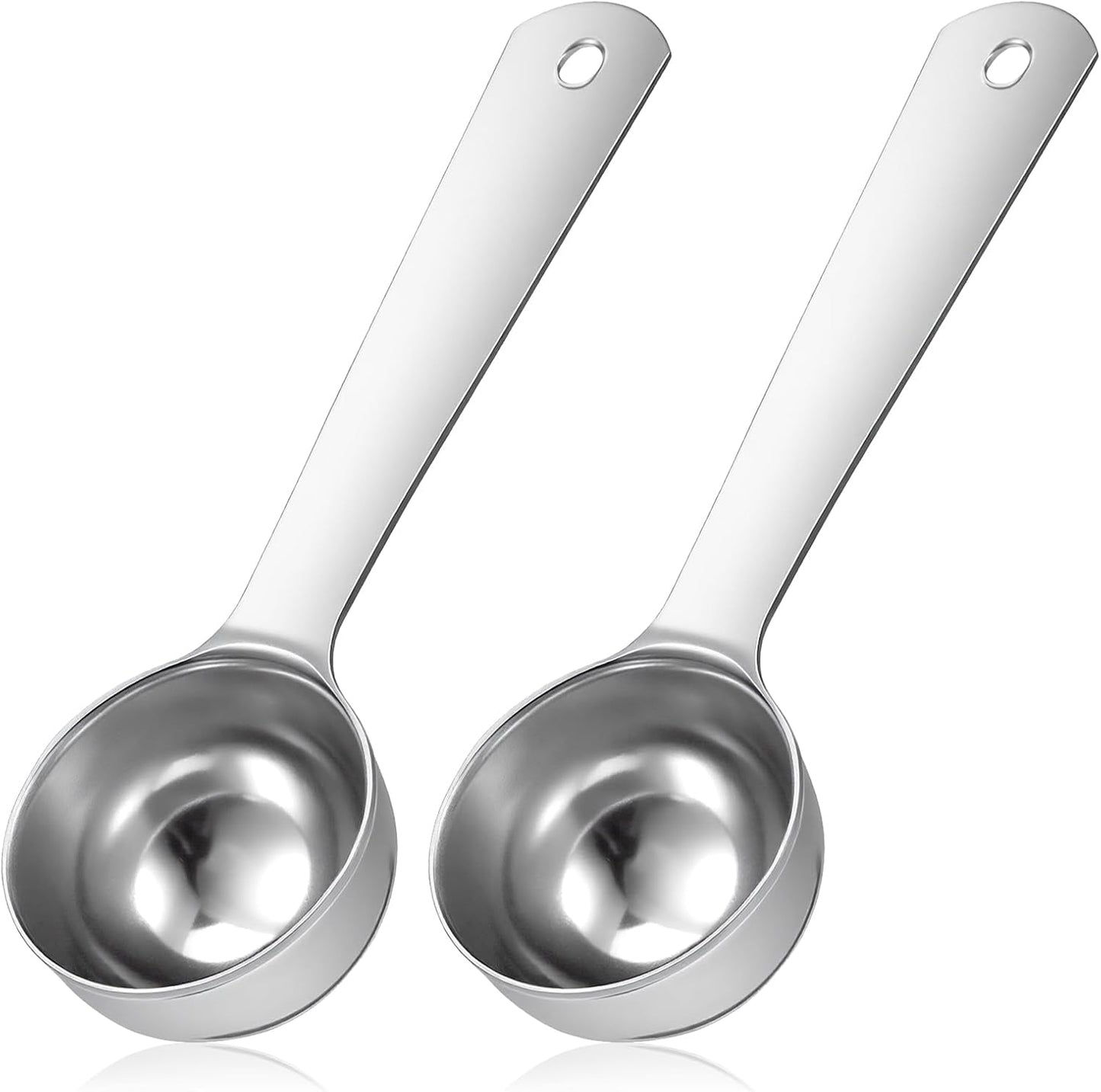 2 Cucharas Acero Inox para Café Leche Especias