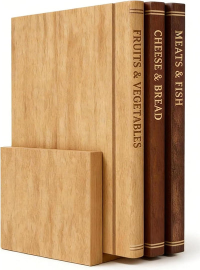 Tablas cortar forma biblioteca madera para carne pescado queso