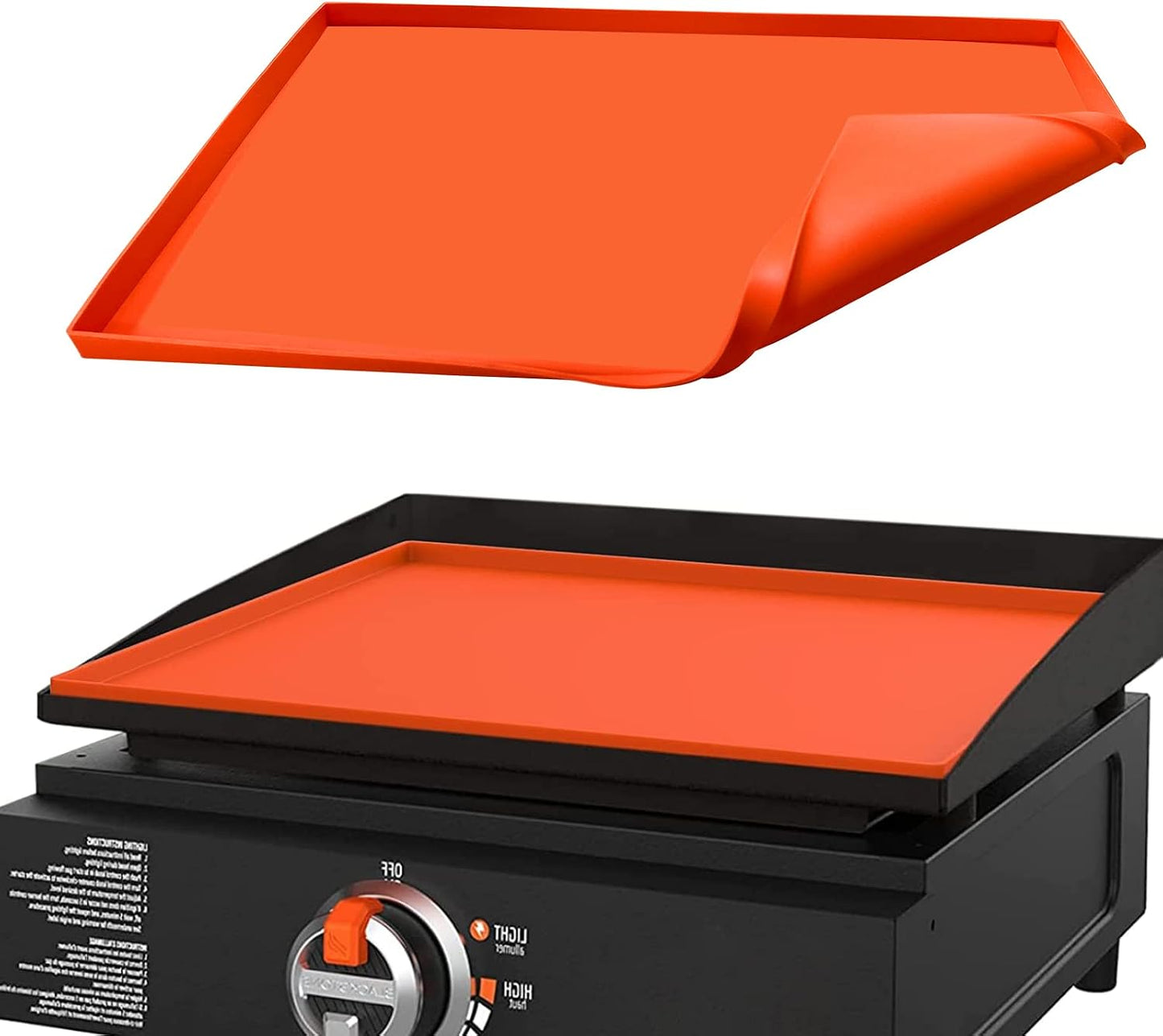 Alfombrilla silicona para plancha Blackstone 17pulg resistente