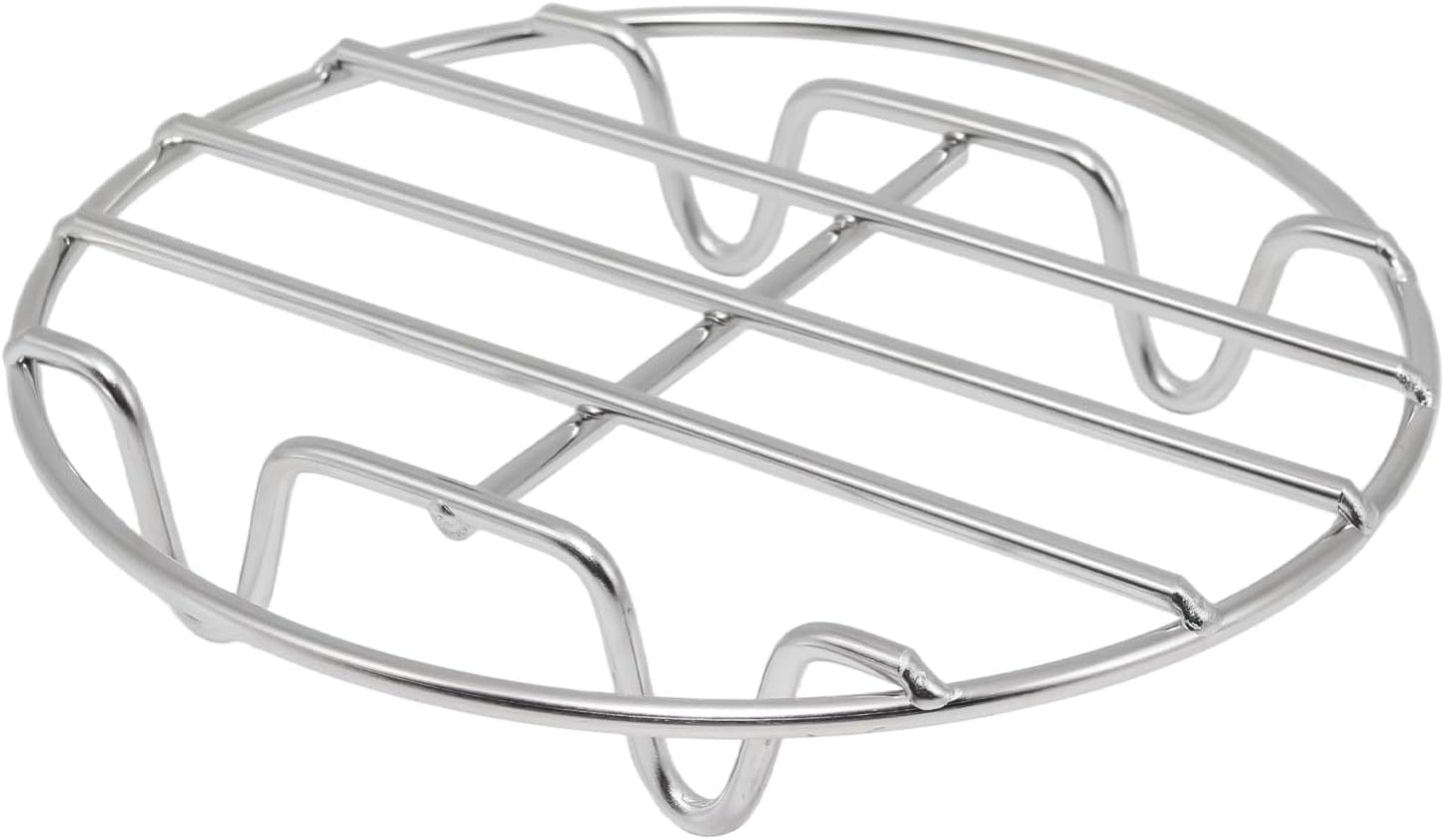 Estante vapor 6pulg acero inox para hornear freidora aire
