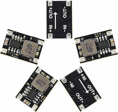 Pack 5 Módulos DC-DC Buck Regulador Voltaje 6-30V a 5V