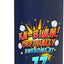 Botella de agua acero inoxidable superhero para niño 17 años