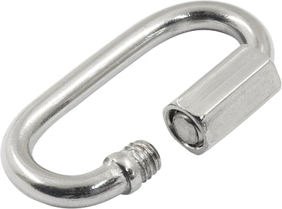 Mosquetón acero inox M3.5 capacidad 176lb para viaje