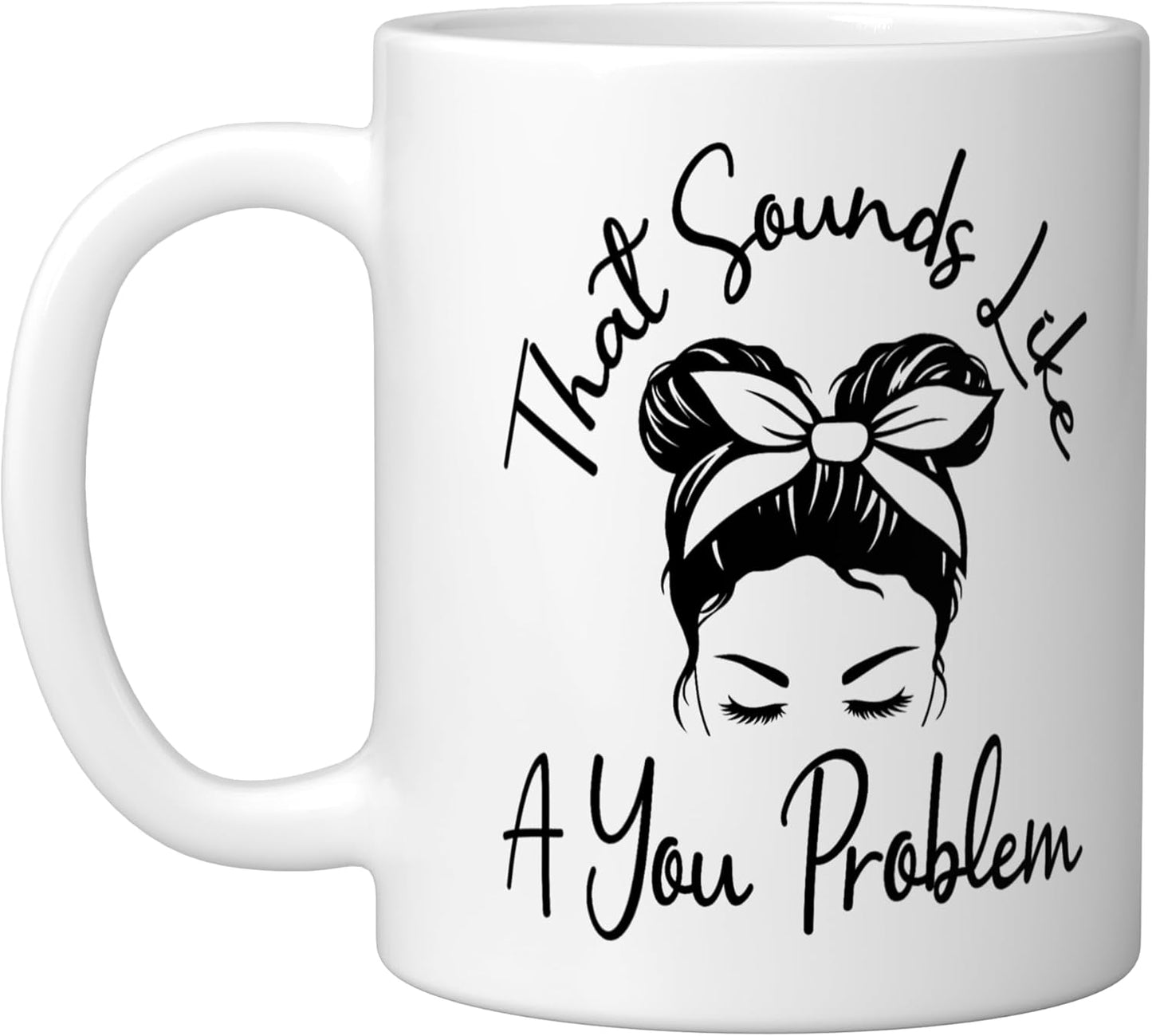 Taza cerámica para introvertidos con mensaje divertido en blanco