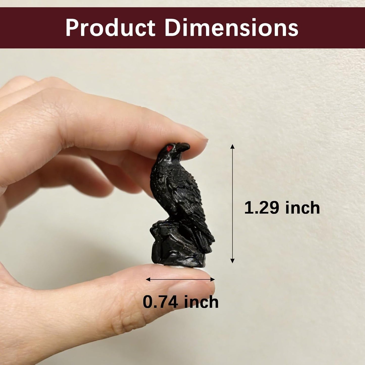 Cubierta magnética para bisagra Black Raven paquete de 10 cubiertas de resina gótica