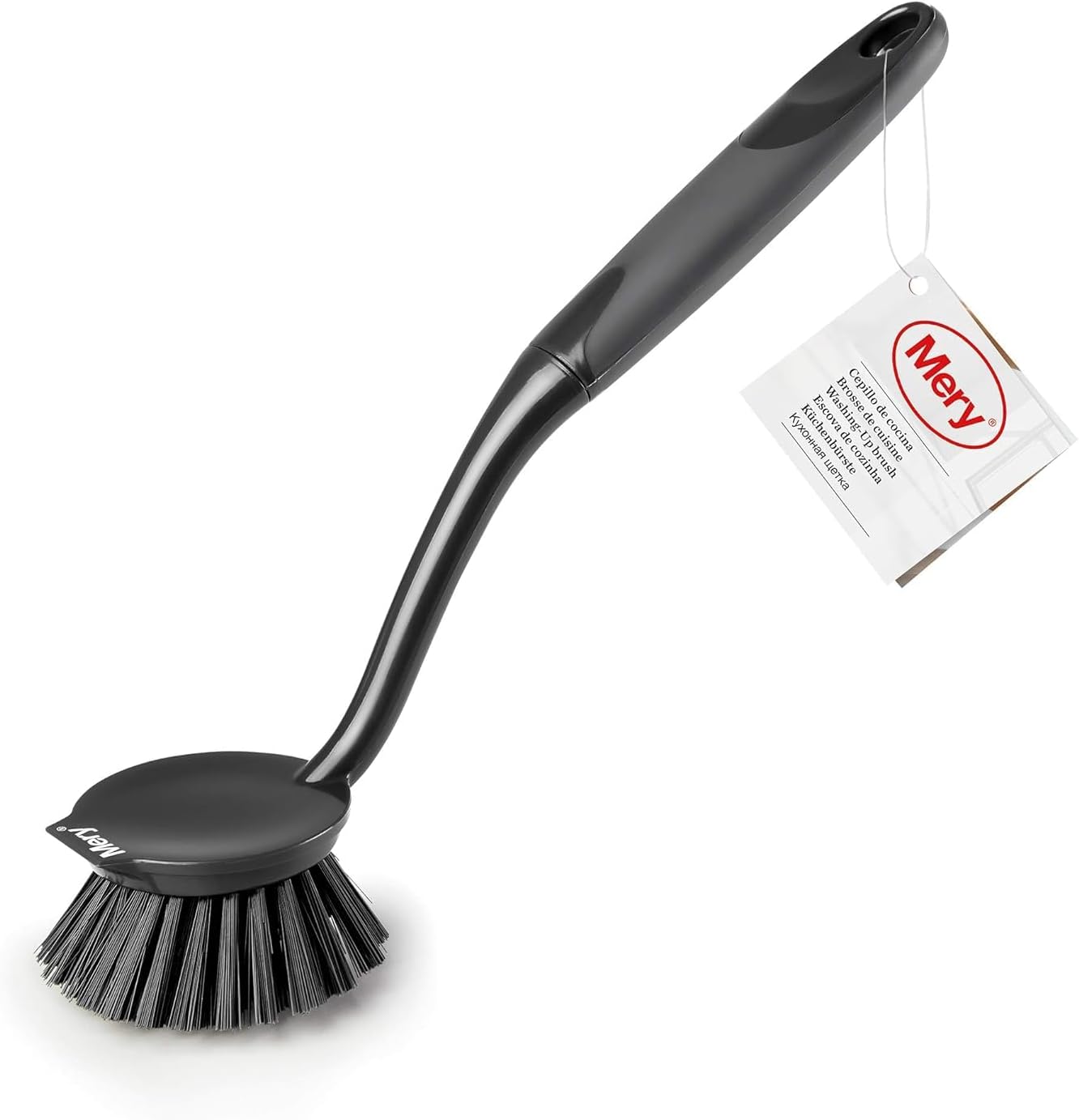 Cepillo cocina gris oscuro 10.6x2.4x1.5in