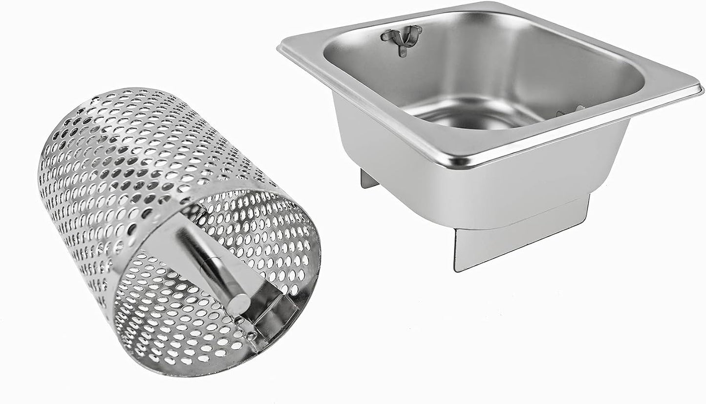 Rodillo mantequilla acero inox cubierta vapor parrilla
