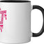 Taza Cerámica Negro/Blanco