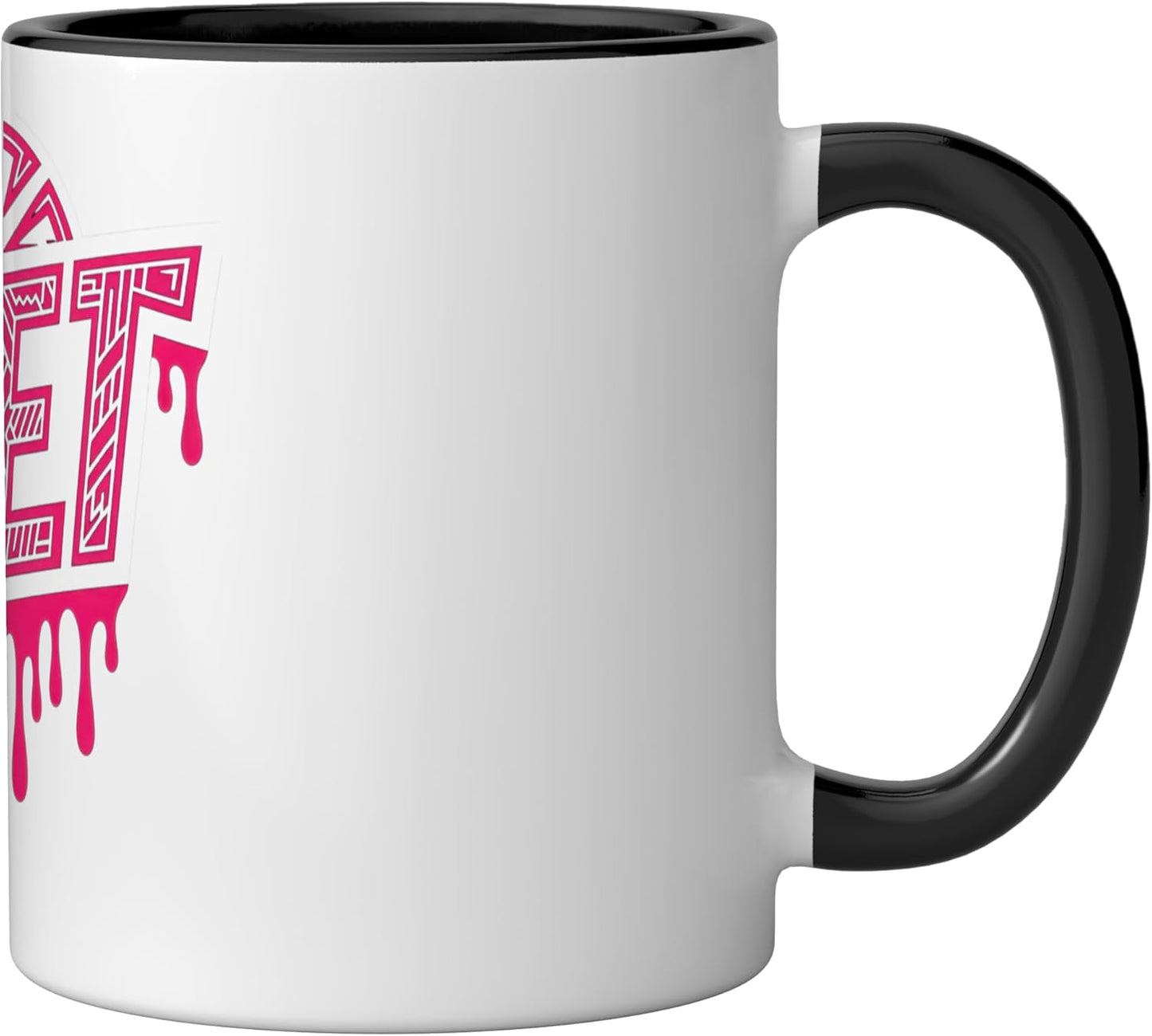 Taza Cerámica Negro/Blanco
