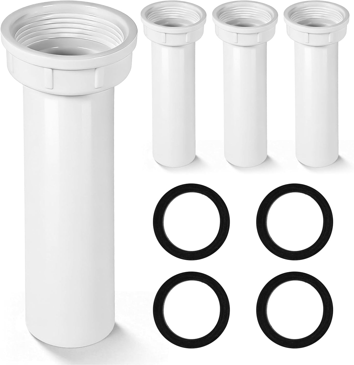 Set 4 Colador PP Tubo Drenaje PVC Repuesto