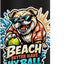Bolso de agua acero inoxidable para perros con diseño verano
