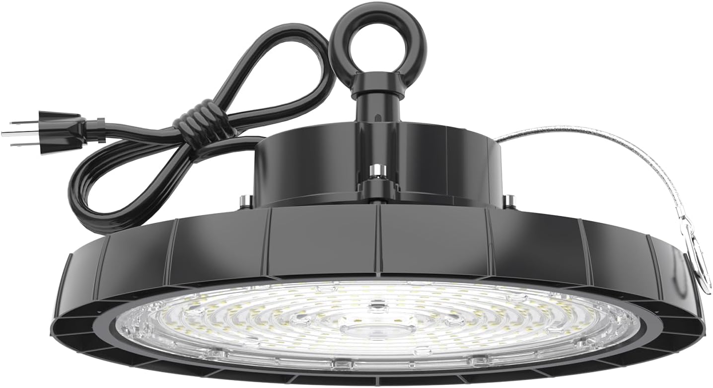 Luz OVNI 200W LED 5000K IP65 para almacén garaje