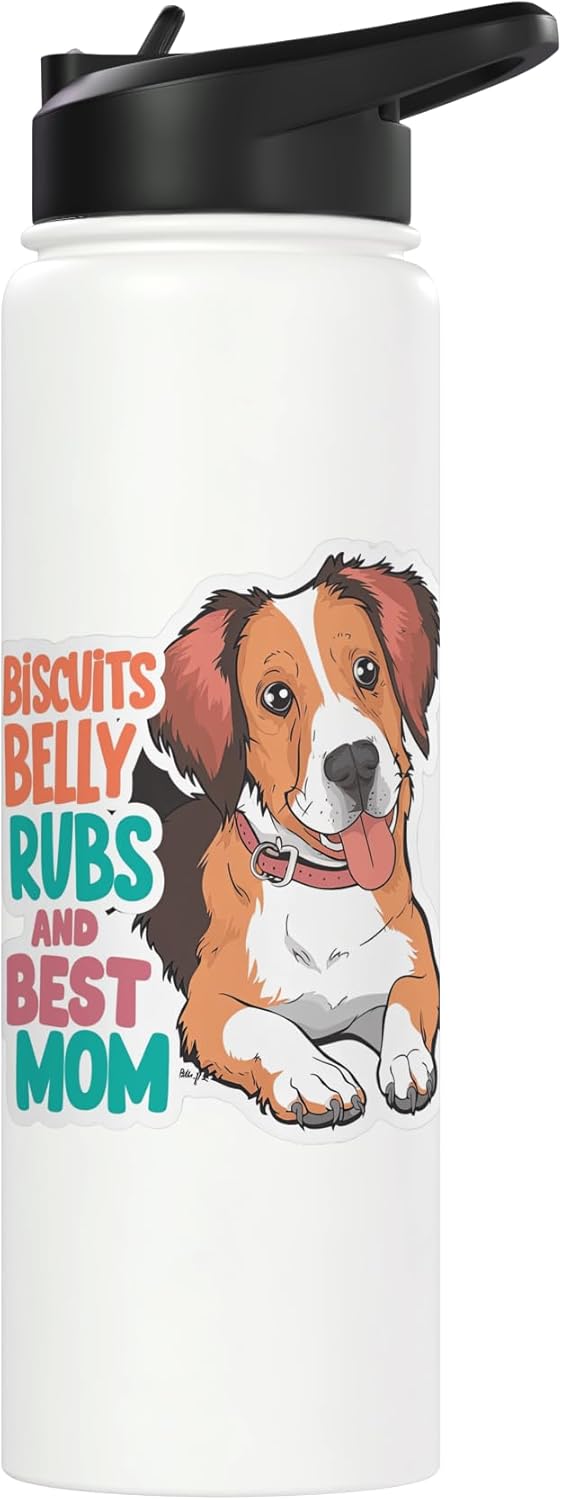 Botella agua térmica acero inox perro cachorro