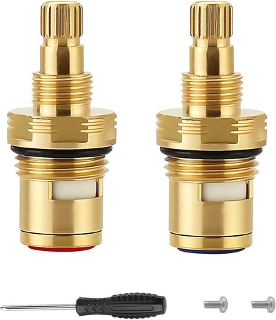 Cartucho grifo cerámico frío y caliente 2-1/8 pulg comp Kingston