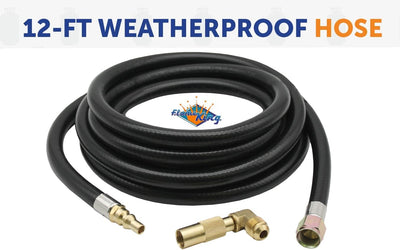 Adaptador manguera propano 12ft para parrilla BlackStone 17-22