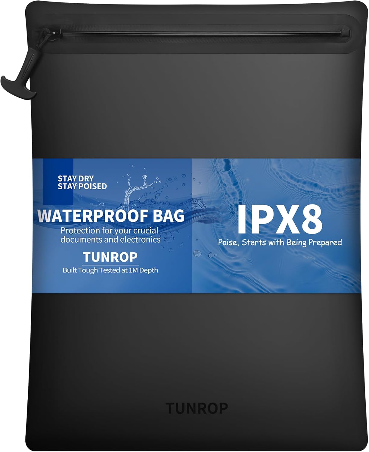 Bolsa impermeable IPX8 1m para documentos