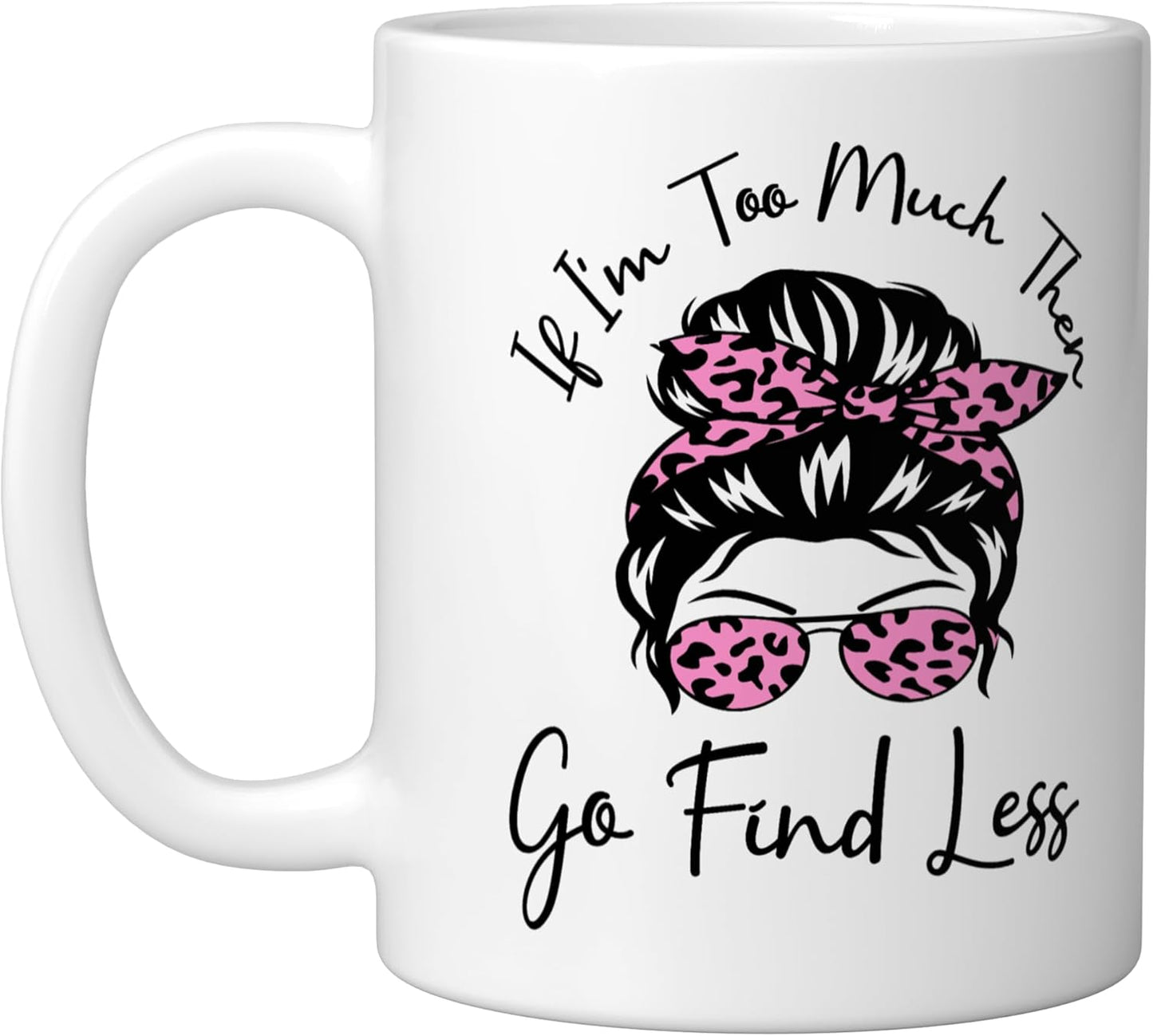Taza Cerámica Humorística con Búfalo Blanco