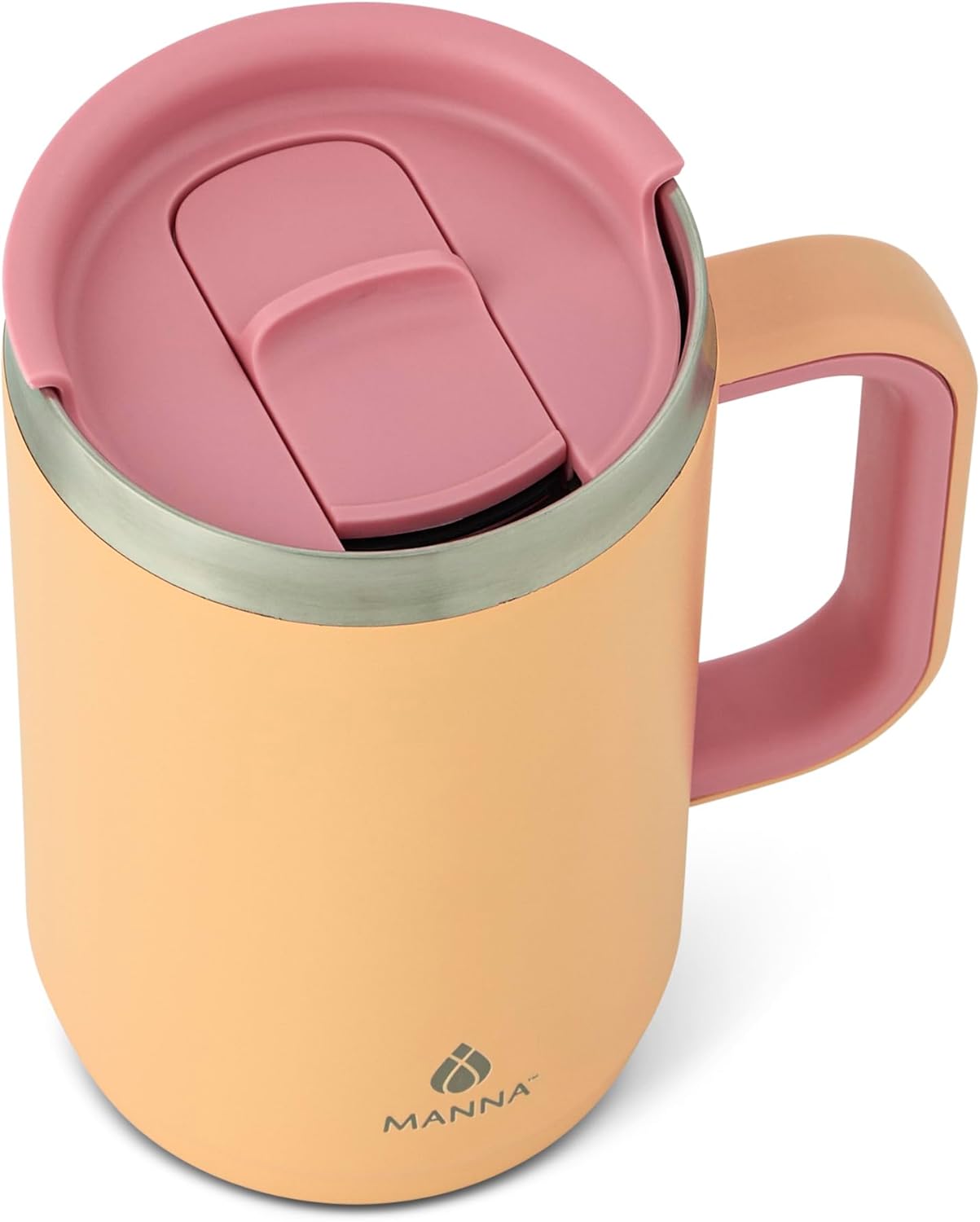Taza Boulder Manna 20oz Esmalte Melocotón Clavel Rosa