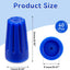 40 Tuercas Sellado Cable Impermeables Azules 22AWG-14AWG