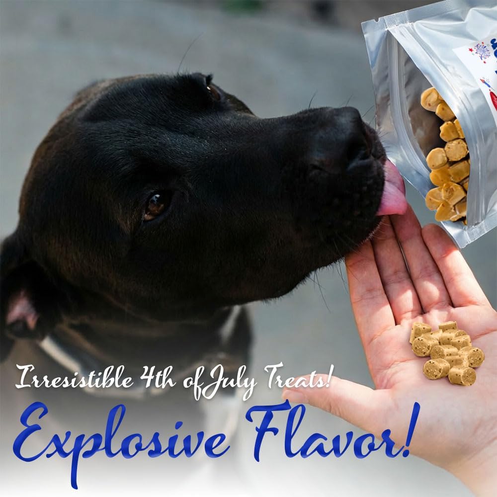 Golosinas saludables con pollo y arándanos para perros 6oz