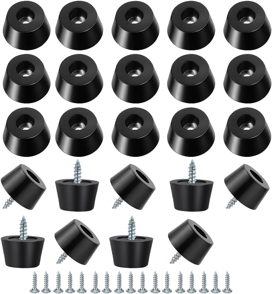 Protectores encimera goma dura 24pies 0.79x0.5pulg