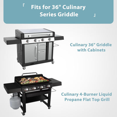 Cubierta parrilla Blackstone 36pulg ventilación aire grande