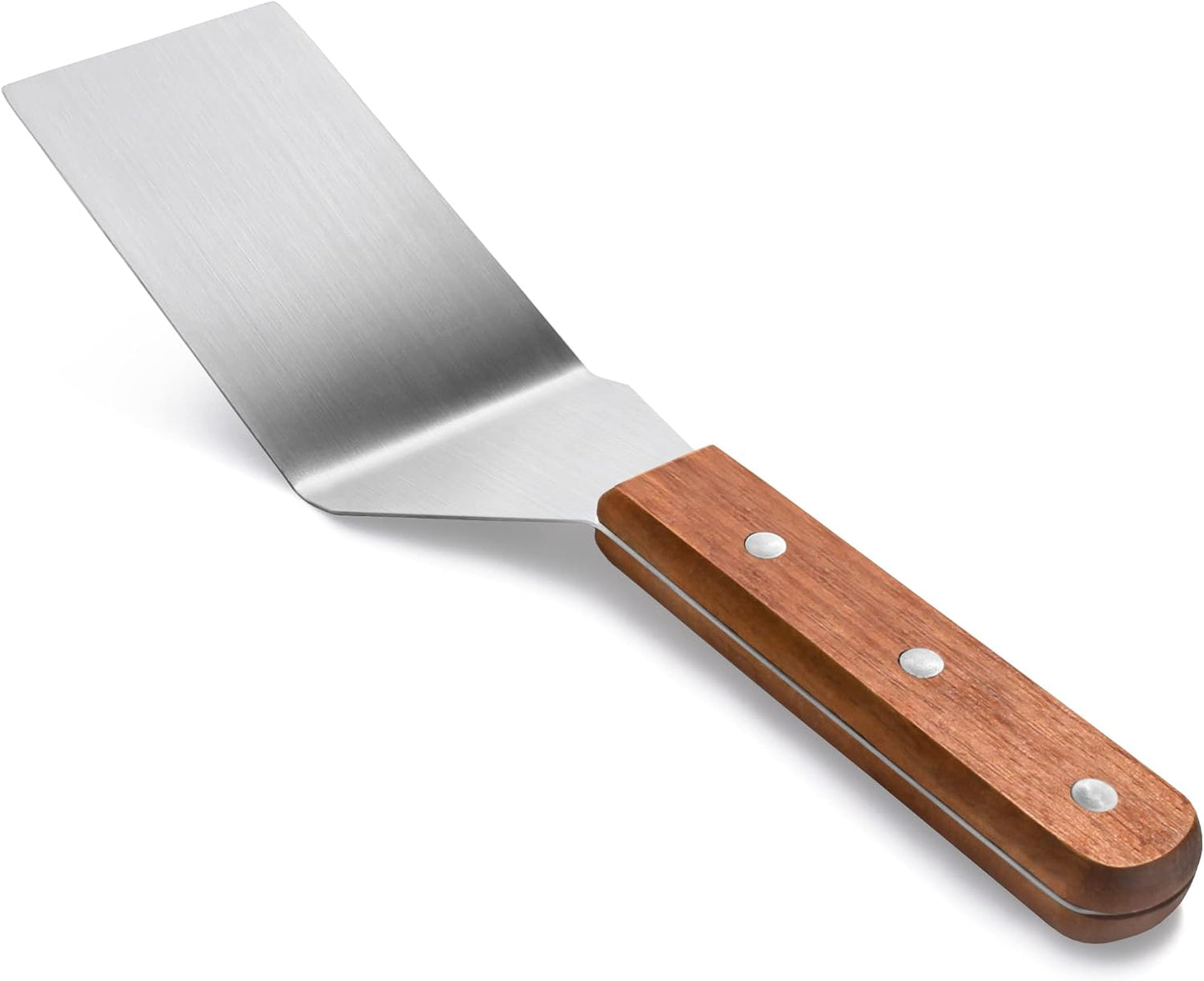 Espátula parrilla mango madera 31,8 cm