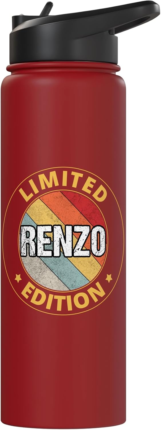 Botella agua acero inox aislada Renzo