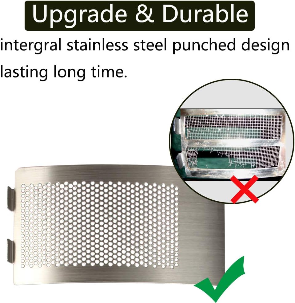 Kit mosquitero puerta chimenea acero inox