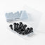 Tornillos M3 x 0.394pulg acero inox 304 paquete 50