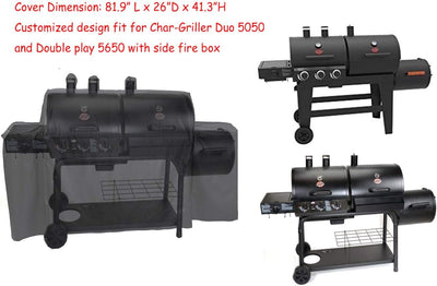 Cubierta parrilla impermeable resistente Char-Griller Duo 5050/5650