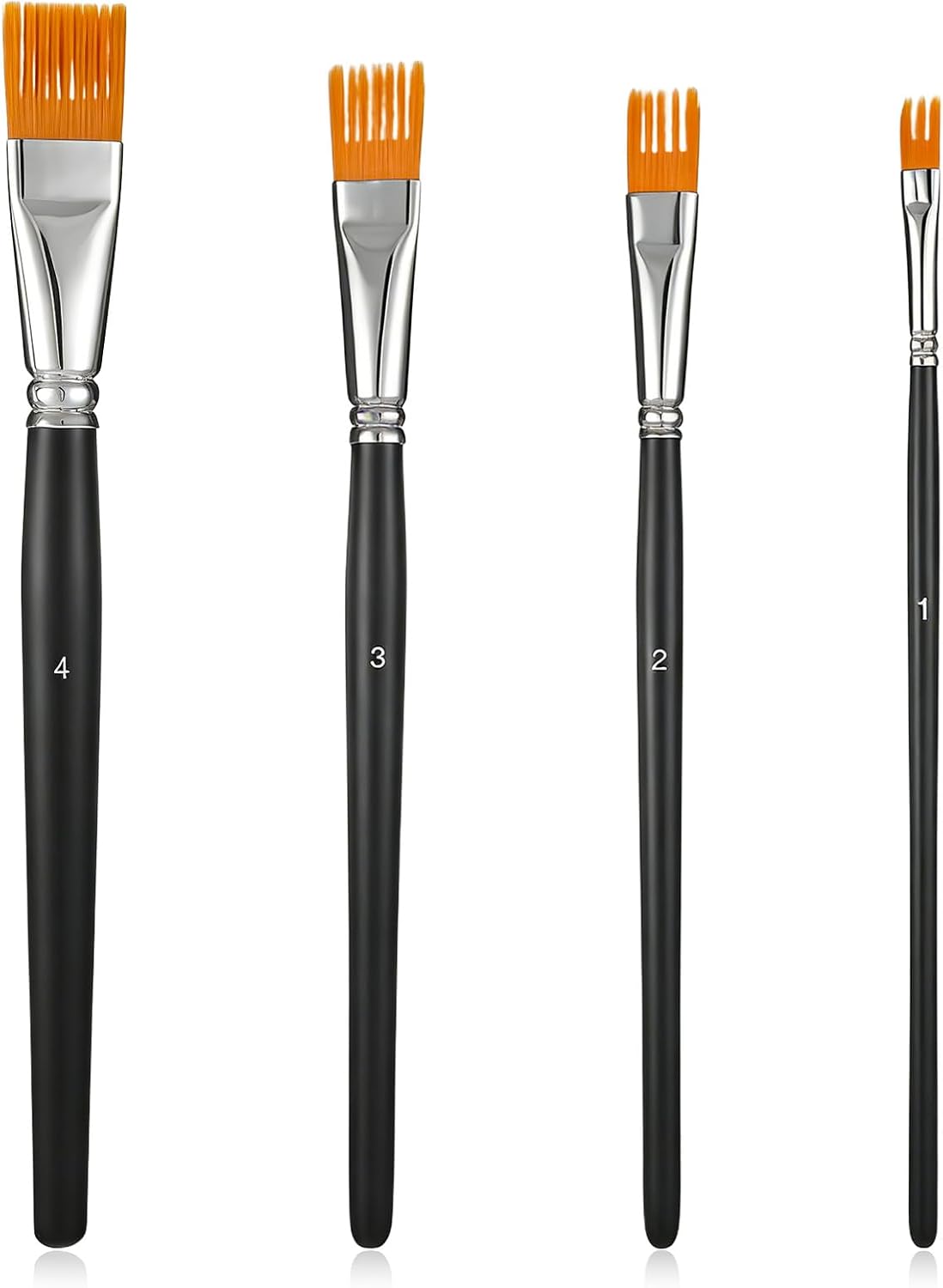 Set 4 Pzas Cepillo Pintura Técnica Madera Nilo
