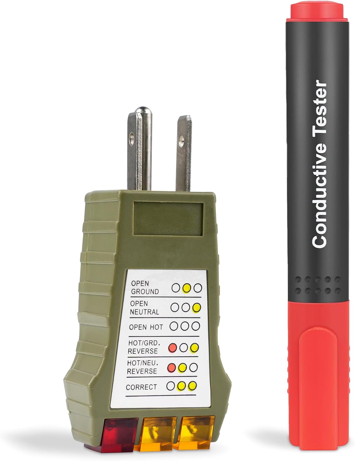 Kit prueba tierra con probador salida y continuidad