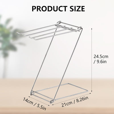Estante de secado de pasta plegable acero inoxidable para fideos espaguetis
