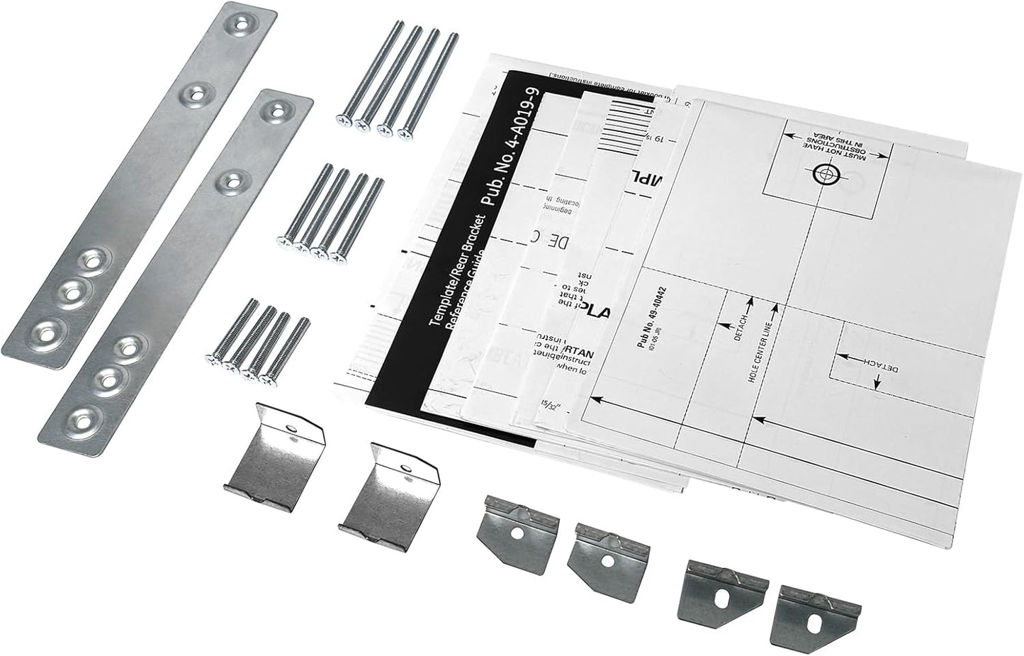 Kit soporte microondas colgar para gabinete GE