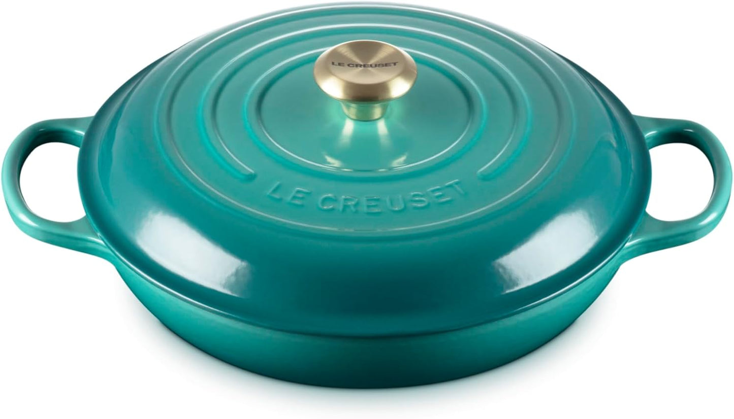 Braiser Hierro Fundido Esmaltado 3.5qt Riviera