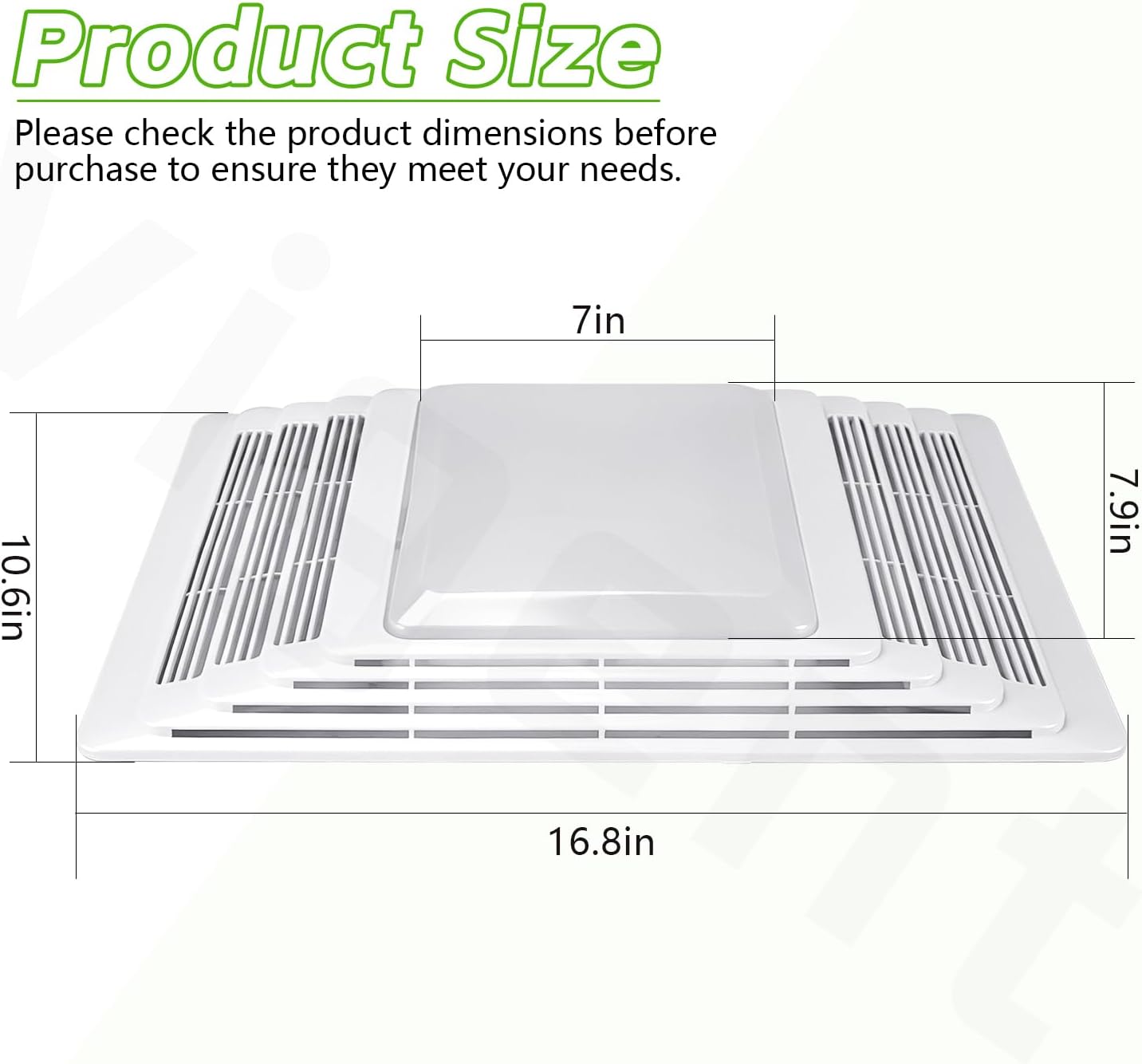 Kit rejilla lente repuesto para ventilador Broan NuTone 655-696