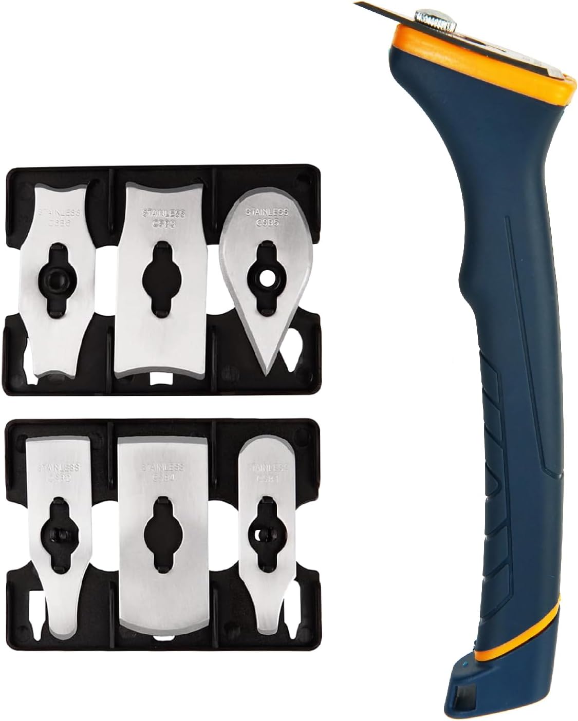 Rascador pintura acero inox 6 cuchillas suave agarre