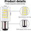 Bombilla LED base bayoneta 4W equivalente halógeno T3/T4