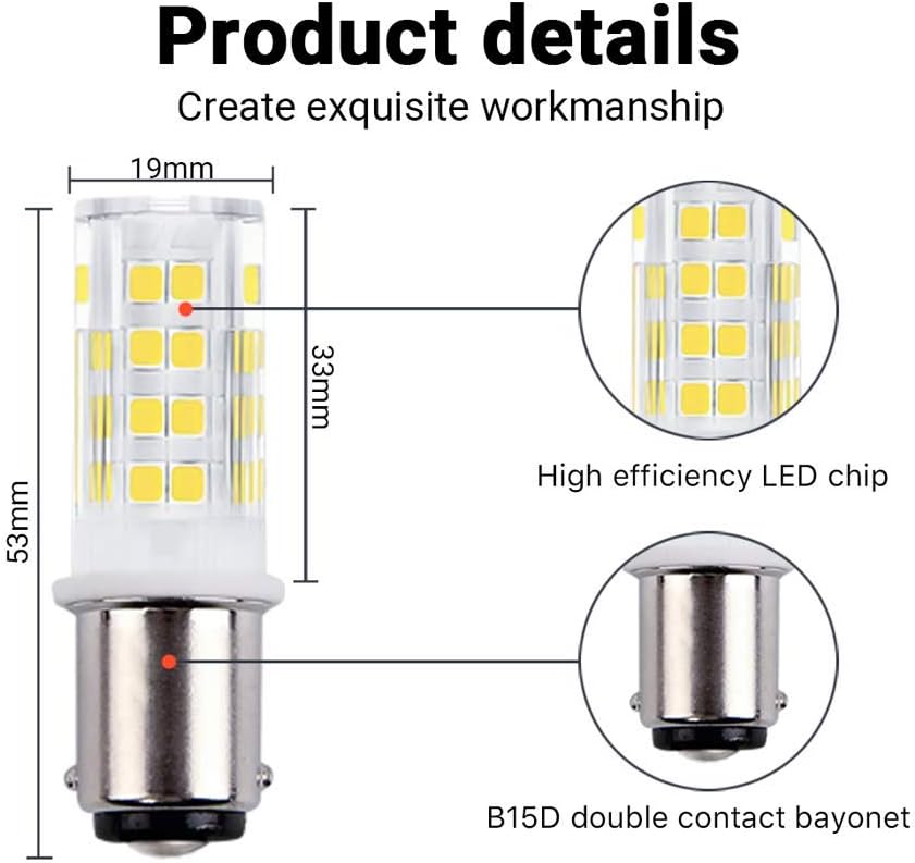 Bombilla LED base bayoneta 4W equivalente halógeno T3/T4