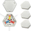 Caja empalme eléctrica 3 cables con tapa blanca set 3