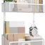 Ganchos puerta con cestas organizador baño