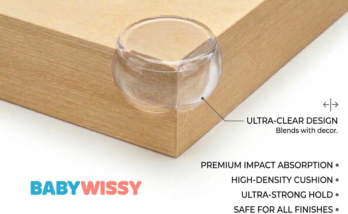 Protectores esquinas para bebé pack 12 transparentes