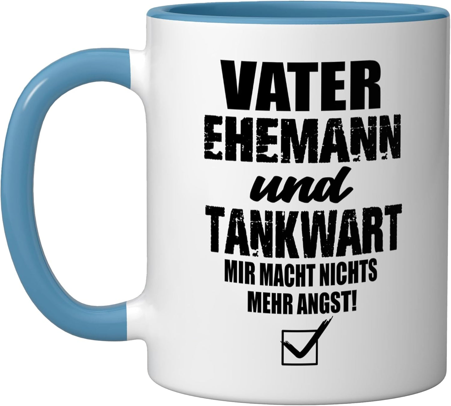 Taza Cerámica para Conductor Estación Combustible