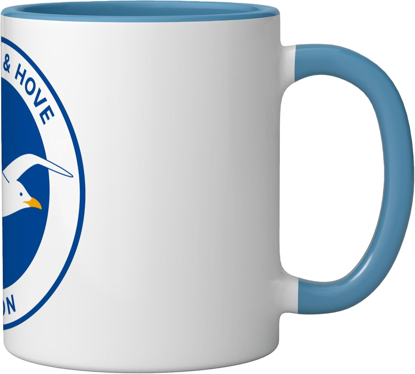 Taza cerámica Brighton FC azul/blanco