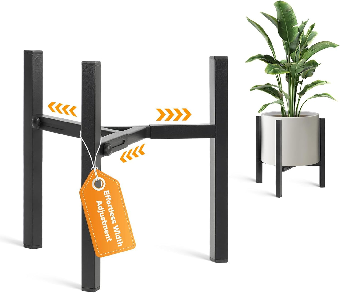 Soporte para plantas interior y exterior de metal resistente