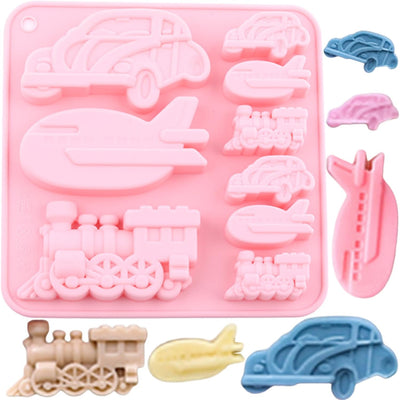 Moldes de silicona para cupcakes de chocolate con 9 cavidades