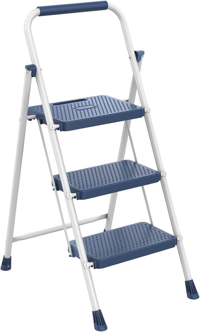 Escalera plegable 800lbs barra antideslizante cocina garage